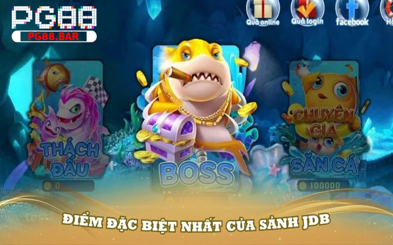 Bắn Cá JDB - Sảnh game bắn cá top 1 tại nhà cái PG88