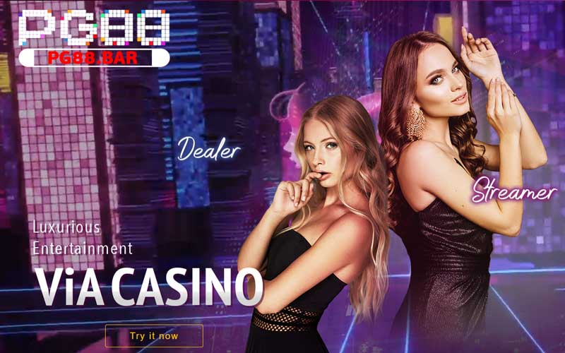 ViA Casino - Sảnh game casino độc quyền tại nhà cái PG88